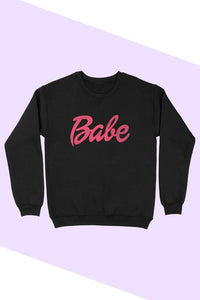 Babe Pullover Sweater