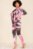 She's Back and Pink TIE DYE 3PC SET