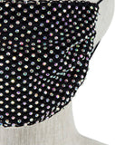 Irene's Bling Bling Rhinestone Facemask