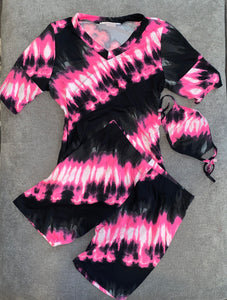 Fuchsia Tiedye