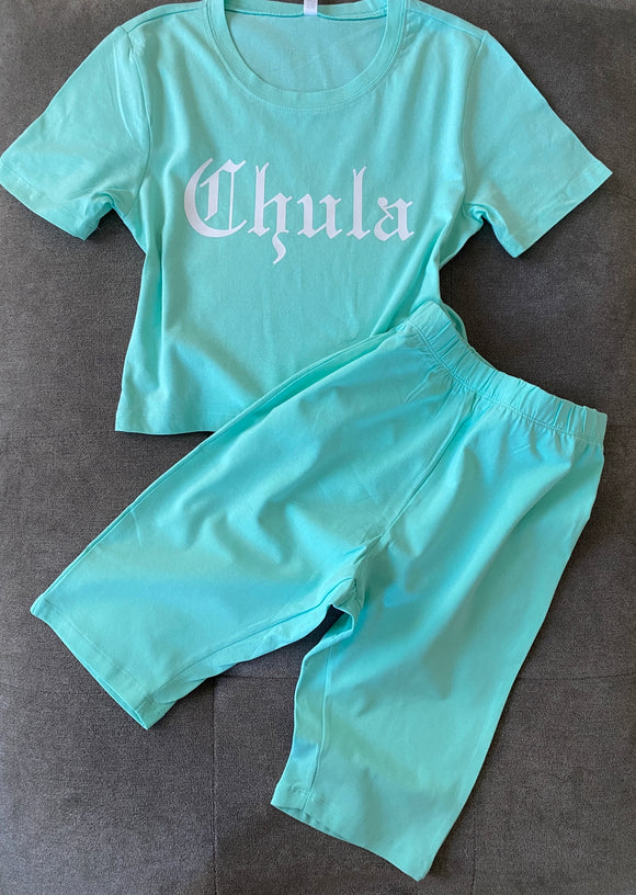 Chula Crop Top Set