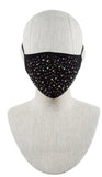 Cloth rhinestone masks